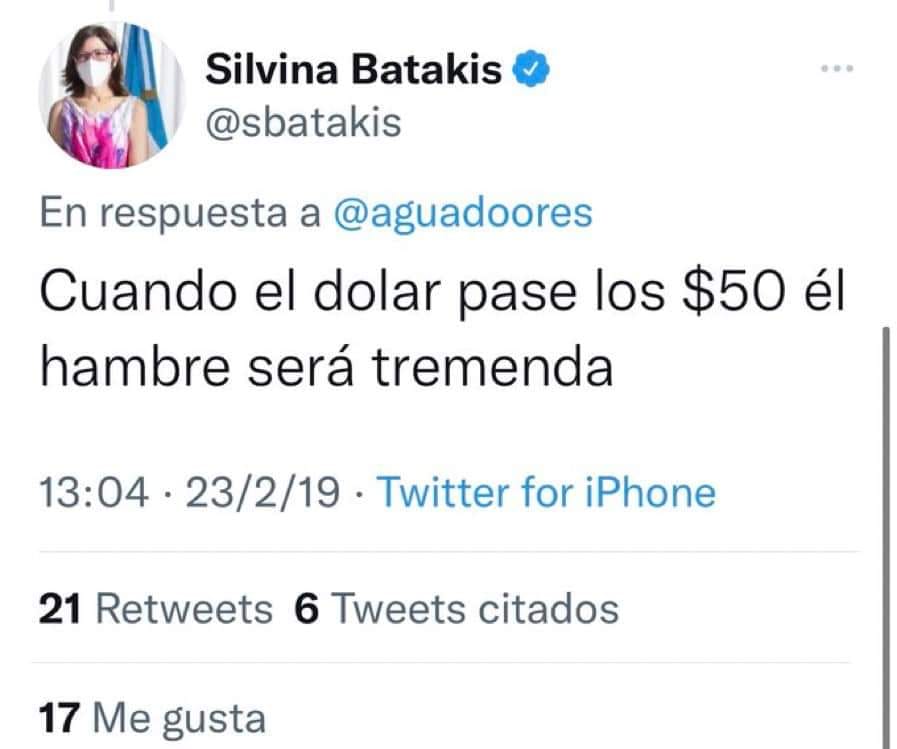 Y ahora Ministra va multiplicar los panes como Jesús!! <a href="/sbatakis/">Silvina Batakis</a>