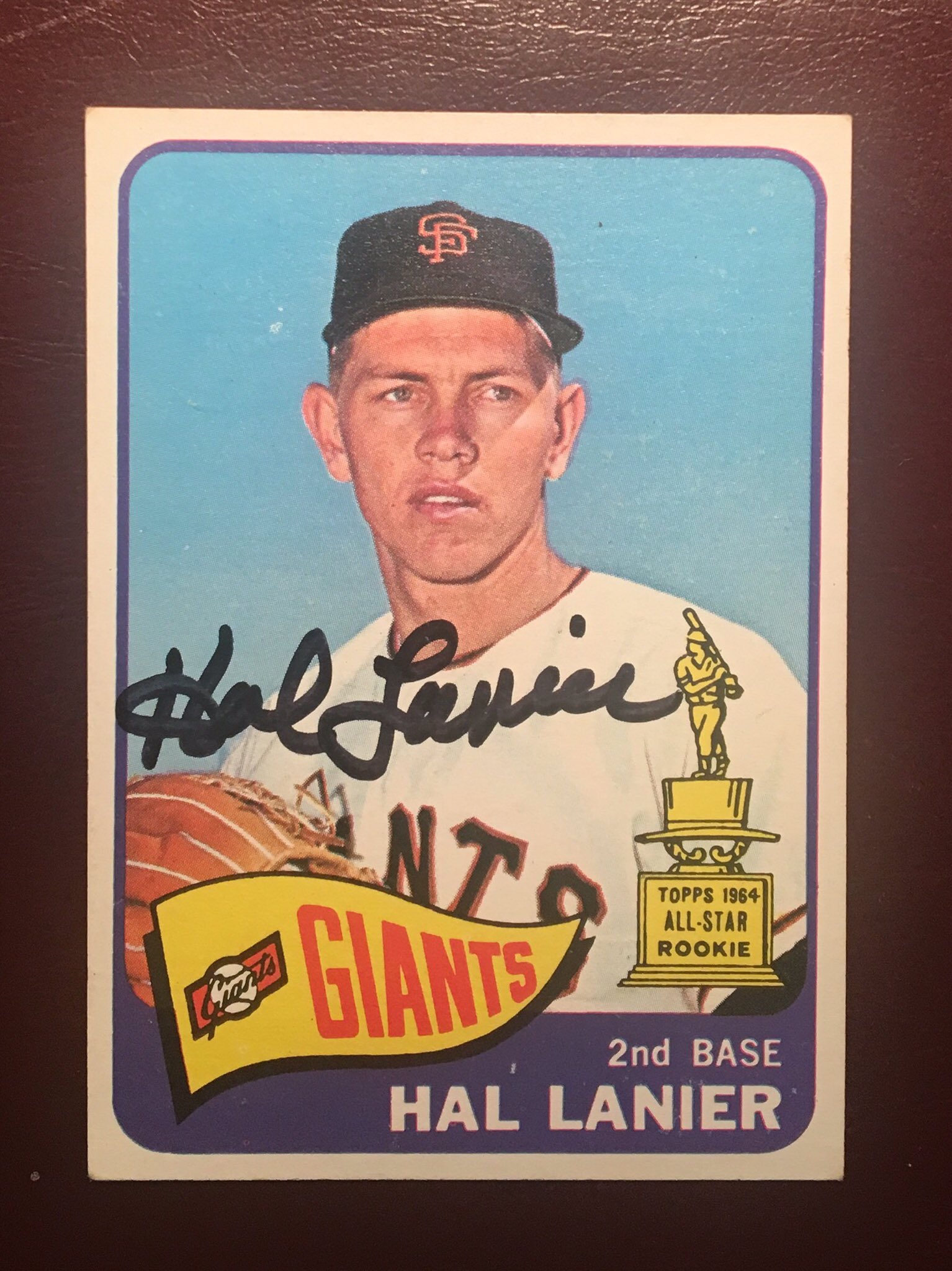  1965 Topps Rookie  Happy Birthday to you Hal Lanier!   