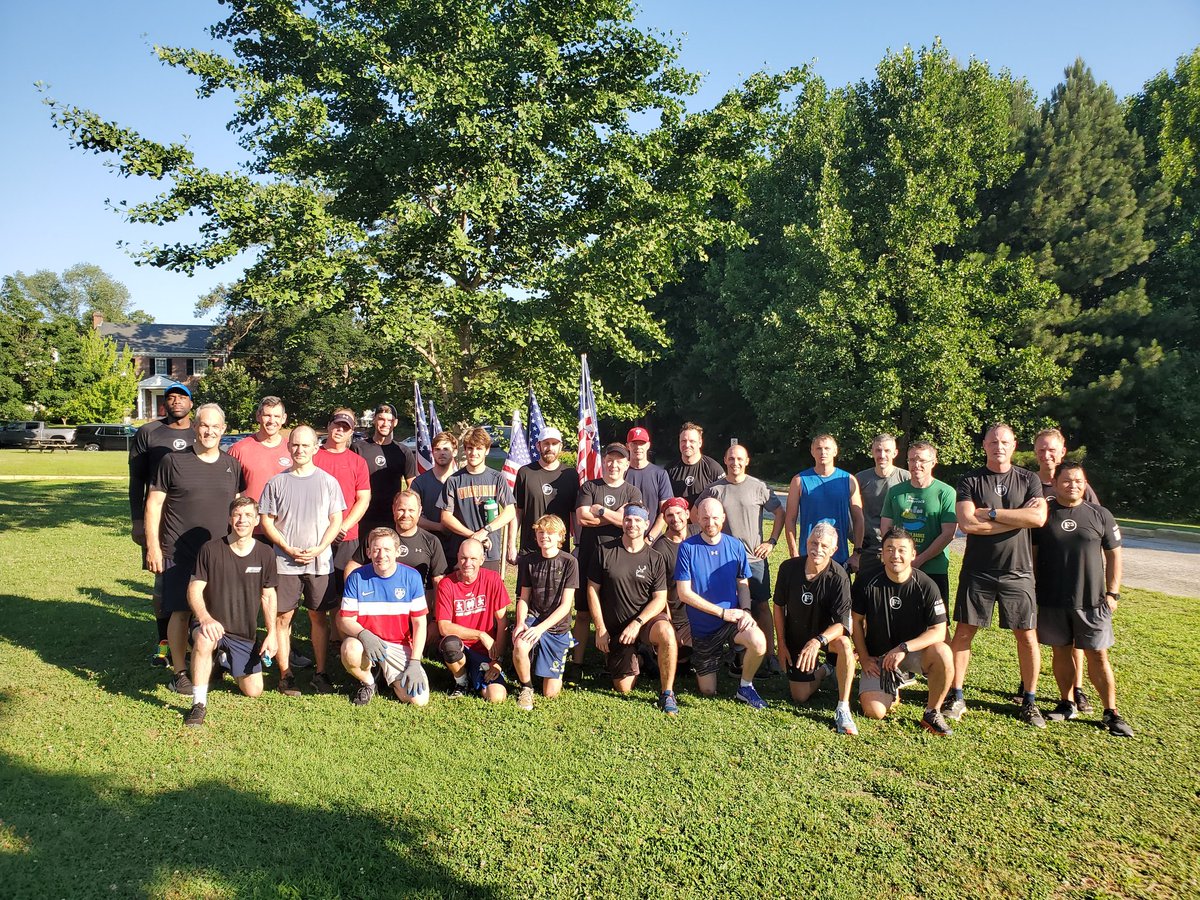 30 for <a href="/F3Richmond/">F3 Richmond</a> Independence Day beatdown. (Included 4 FNGs)