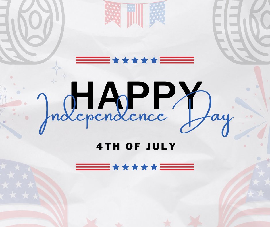 From all of us at U.S. AutoForce, we wish you and your family a safe and healthy #IndependenceDay! 🇺🇸
