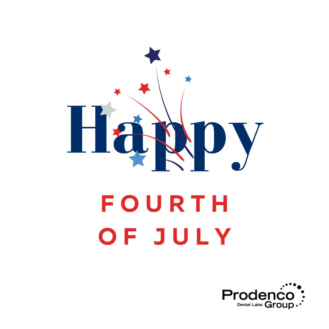 We are closed today to allow our employees time with their families! 

We hope everyone has a fun and safe 4th of July! 

#prodencodentallab #fourthofjuly #independenceday #july4th #siouxcityiowa #grandislandnebraska #elkhornnebraska #dentallab #dentallaboratory #dentallabwork