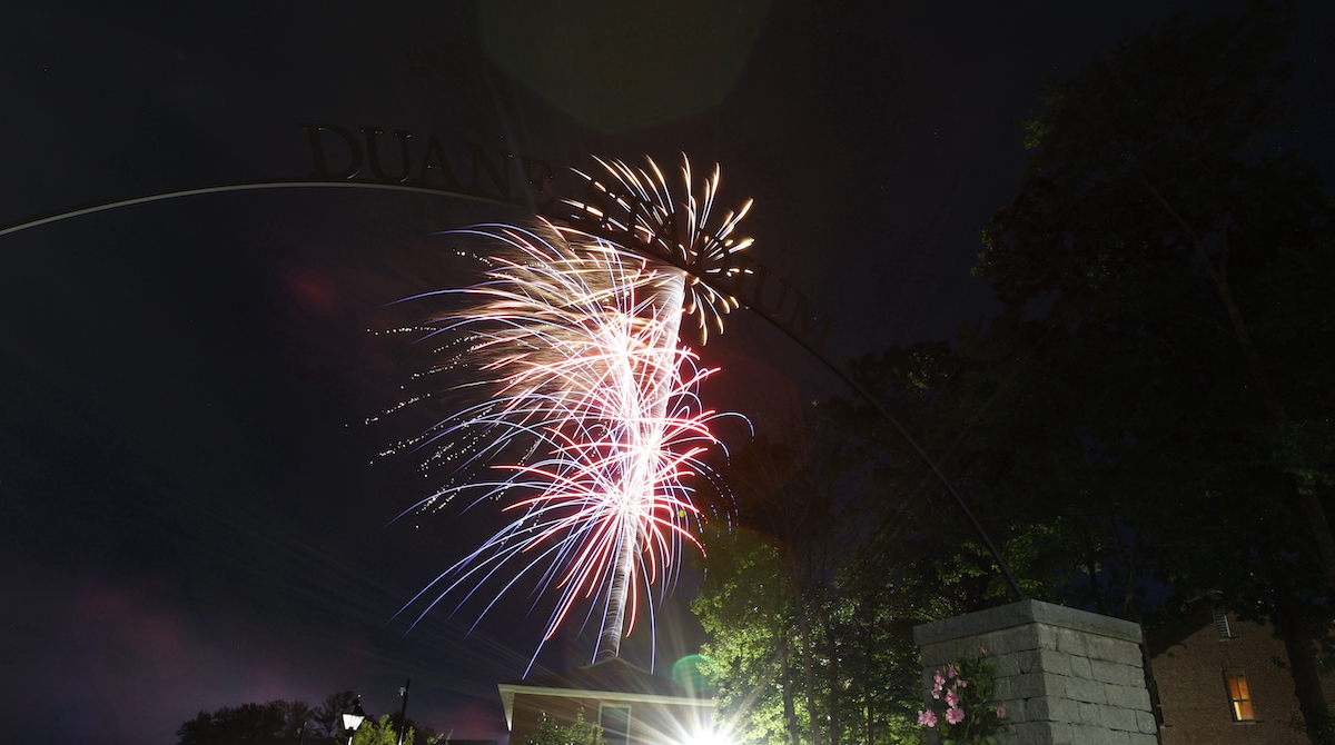Merrimack's tweet photo. This Fourth of July, Warriors, we celebrate the red, white and YOU ❤️✨🤍✨💙 https://t.co/sbq38oR94J