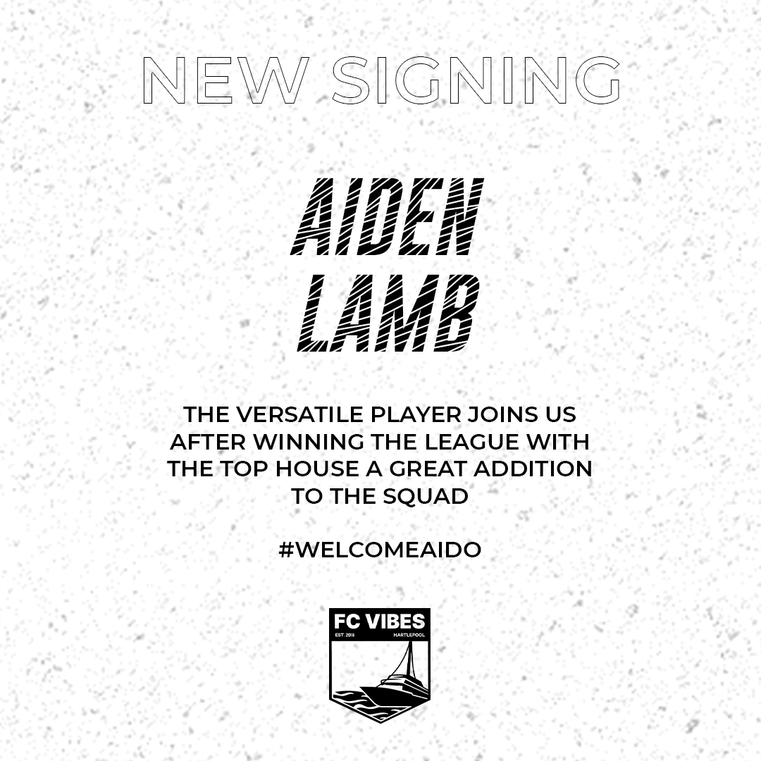 NEW SIGNING 

Welcome <a href="/aidenlamb/">Aiden Lamb</a> to the Vibes UTV