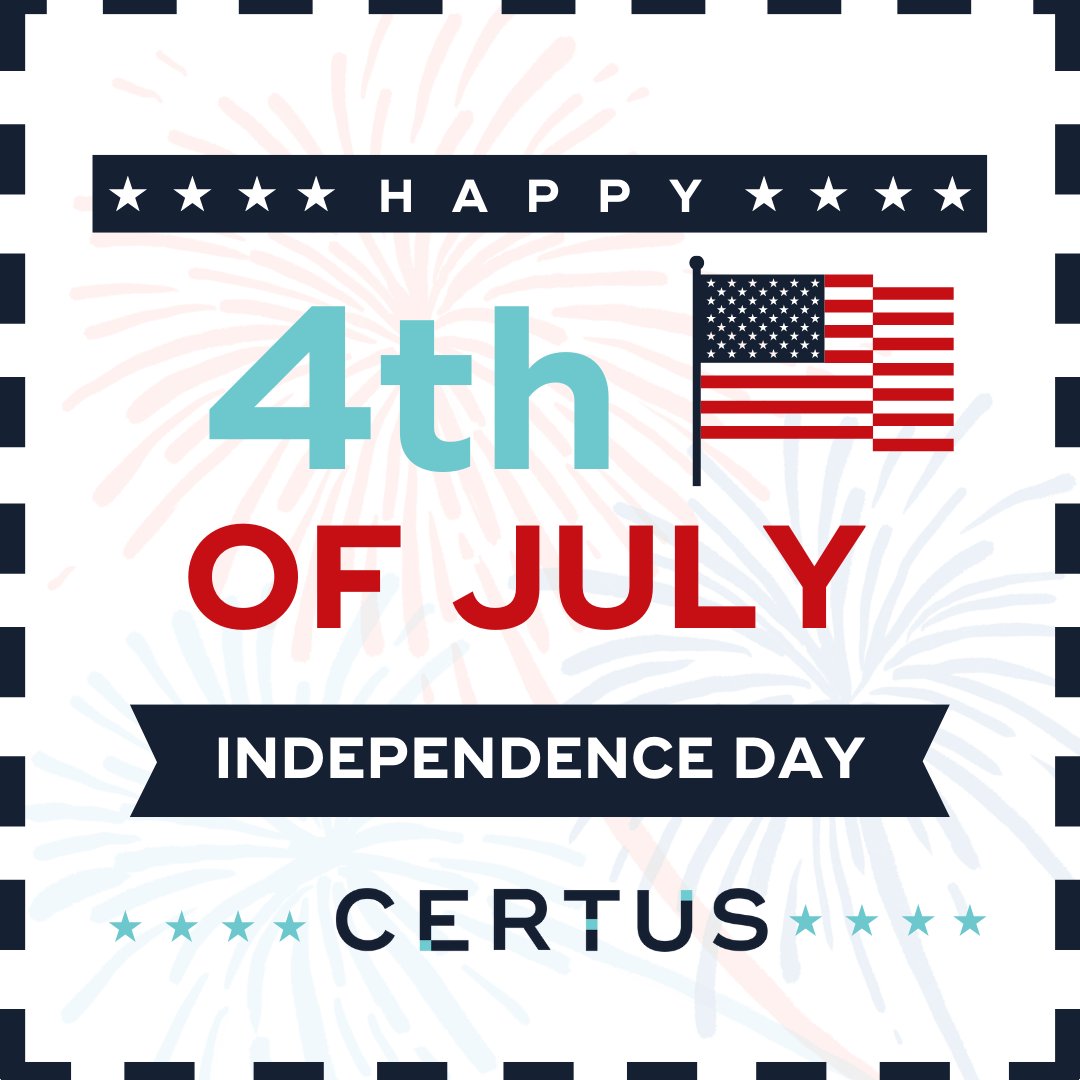 Happy Independence Day America! Wishing everyone a wonderful holiday. 🙂 ✨