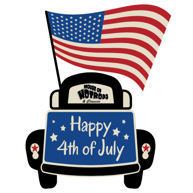 HotrodHouse's tweet photo. Happy 4th of July from all of us at House of Hotrods. We will be closed today so our staff can spend time with friends and family. Have a wonderful day! 🧨 https://t.co/lQl0oCDGh6