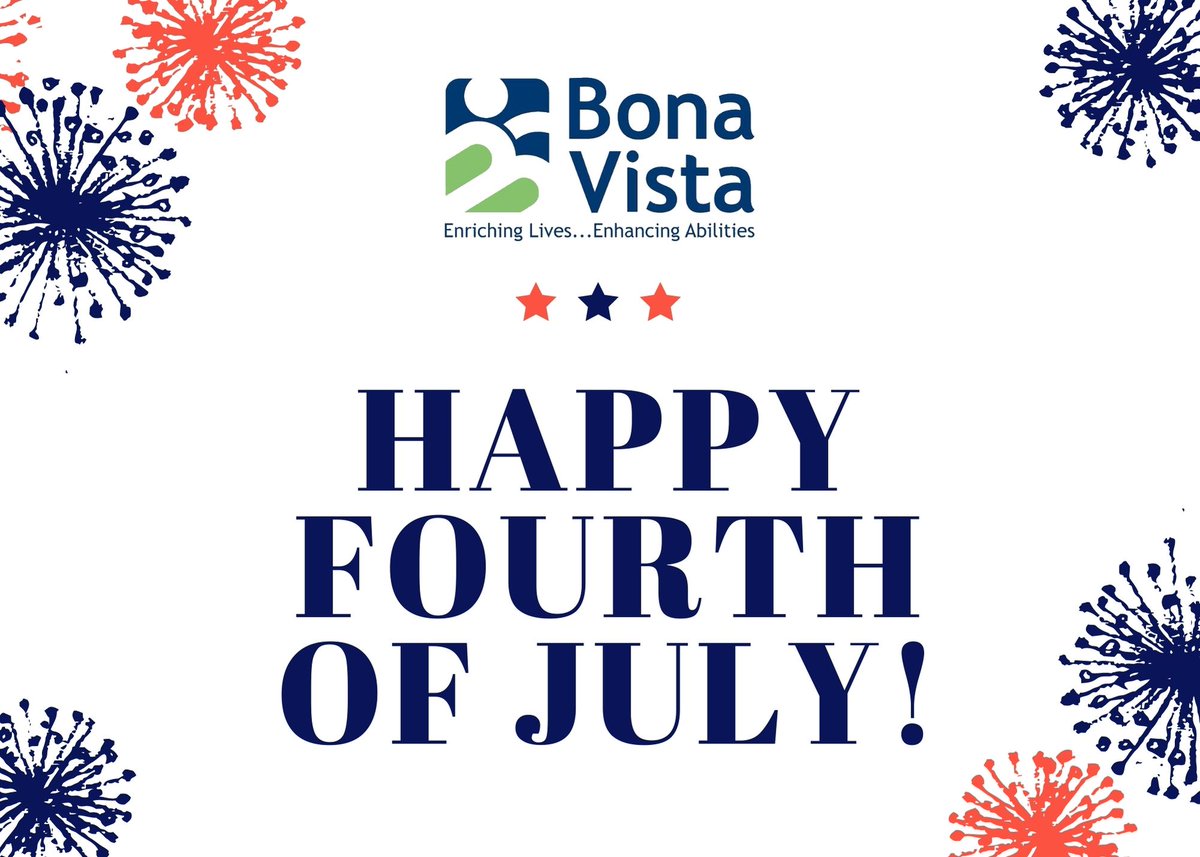 Have a happy and safe 4th of July!