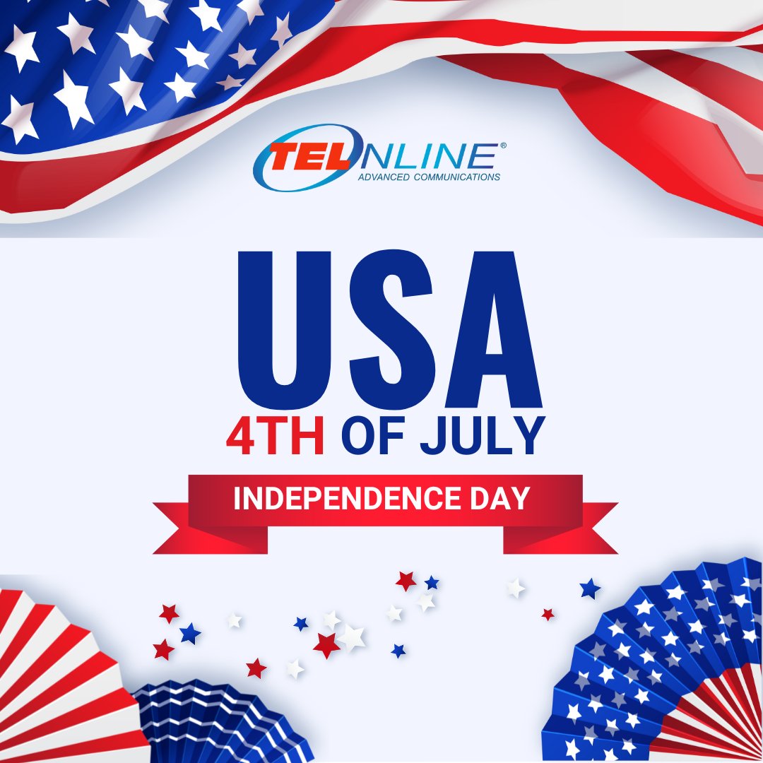 telonline's tweet photo. Let’s get united and salute the brave people who fought for independence without thinking about their fate, and gifted us the glory of Independence.
Happy Independence Day :us:

#independenceday #fourthofjuly #freedom #4thofjuly #america  #TelOnline #ccaas #ucaas https://t.co/aGpIvVU4bu