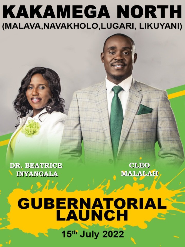 Kakamega North Gubernatorial Launch 
15 July, 2022.
Tukutane ground 🔥🔥🔥🔥🔥🔥🔥🔥🔥🔥
 Cleo malalah Gov 037.
 #WakatiNiSasa