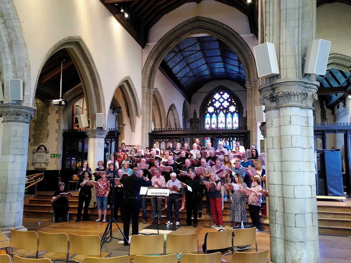 Weekend musicking part 1:

A second fantastic collaboration between <a href="/ChoirEAC/">English Arts Chorale</a> &amp;  <a href="/RipienoChoir/">The Ripieno Choir</a>. Spem + covid = particularly tricky, as it turns out, but brilliantly handled and sung by the combined choirs.Thank you all! Next stop, Amatio Freddi with @thegonzagaband in November.