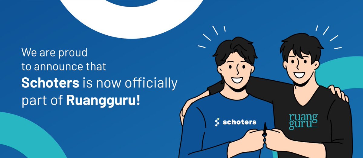 Langit biru di Kota Batu ⛅
Schoters dan Ruangguru, kini bersatu 🫱🏻‍🫲🏽

Yes, kamu ga salah baca: Schoters kini BERGABUNG menjadi bagian dari Ruangguru!💙🤍