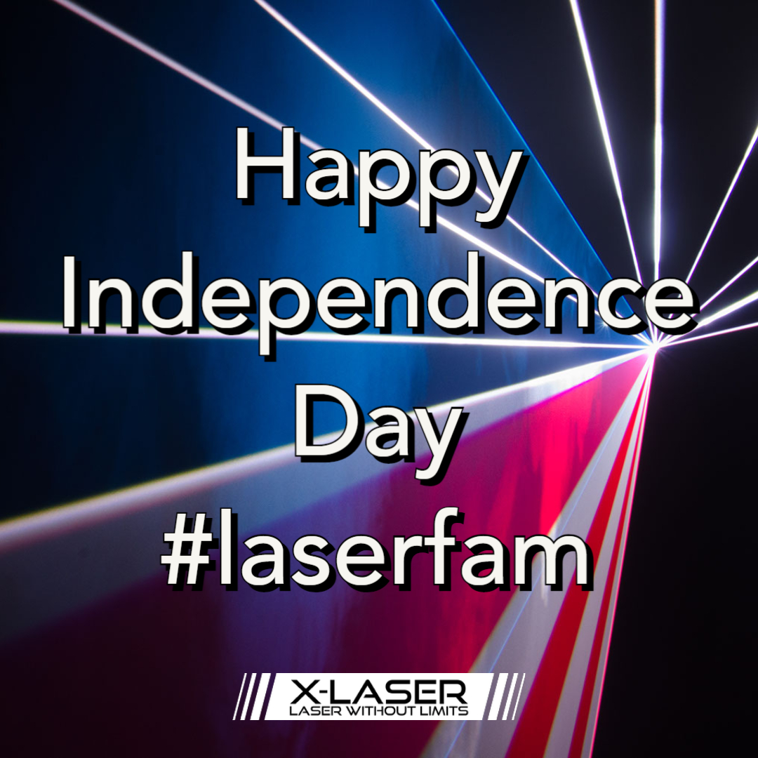 XLaser's tweet photo. X-Laser HQ is closed today, July 4th, to celebrate the holiday. We hope you have a safe and happy Fourth, #laserfam! https://t.co/rJuDCmjSji