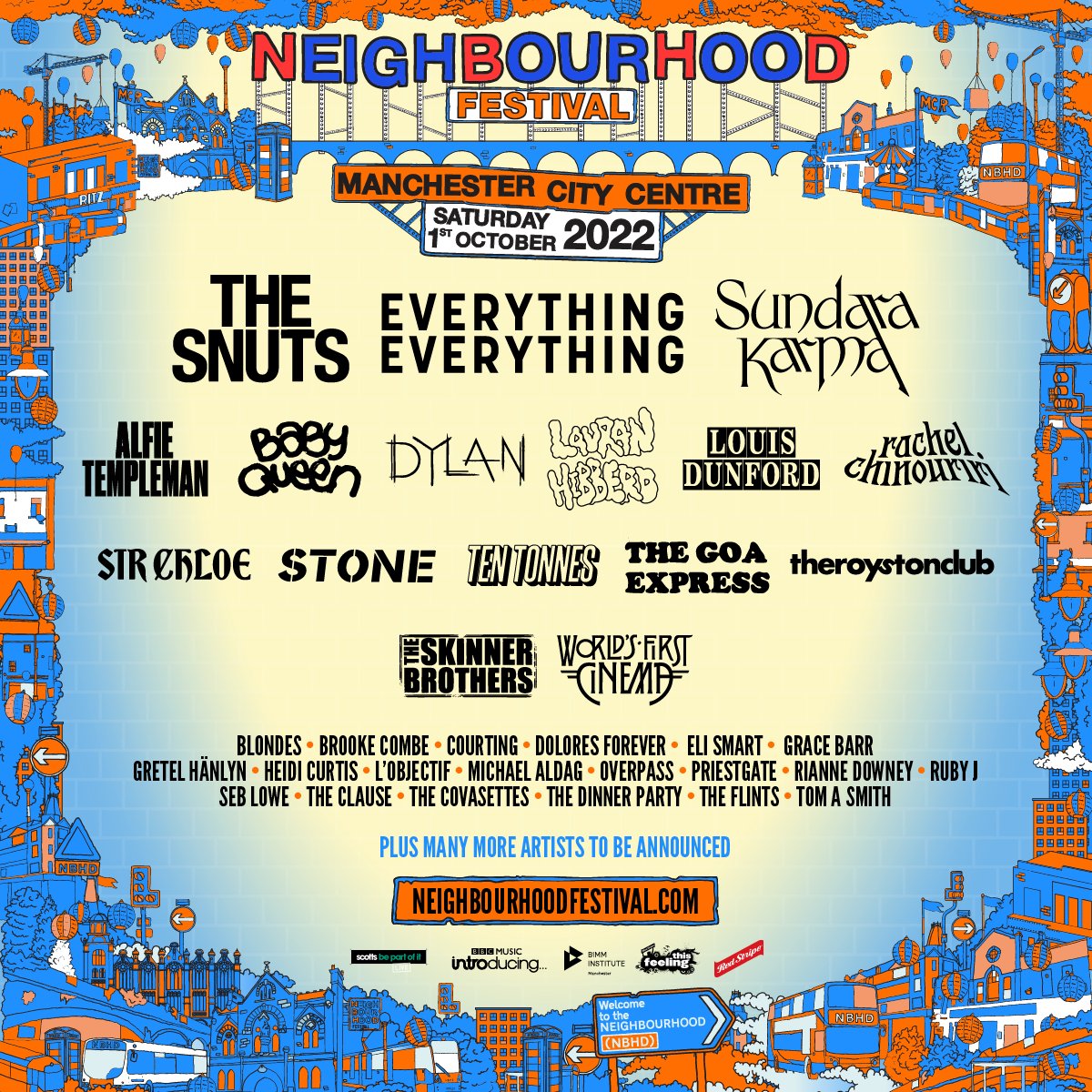 NBHDFestival's tweet image. To celebrate NBHD Festival alumni, Sam Fender's return to Manchester this week, we’re giving you the chance to WIN 🎟️🎟️ 2 x tickets for his sold out show!

Like &amp;amp; RT this post and tag a mate for a bonus entry. #NBHD2022