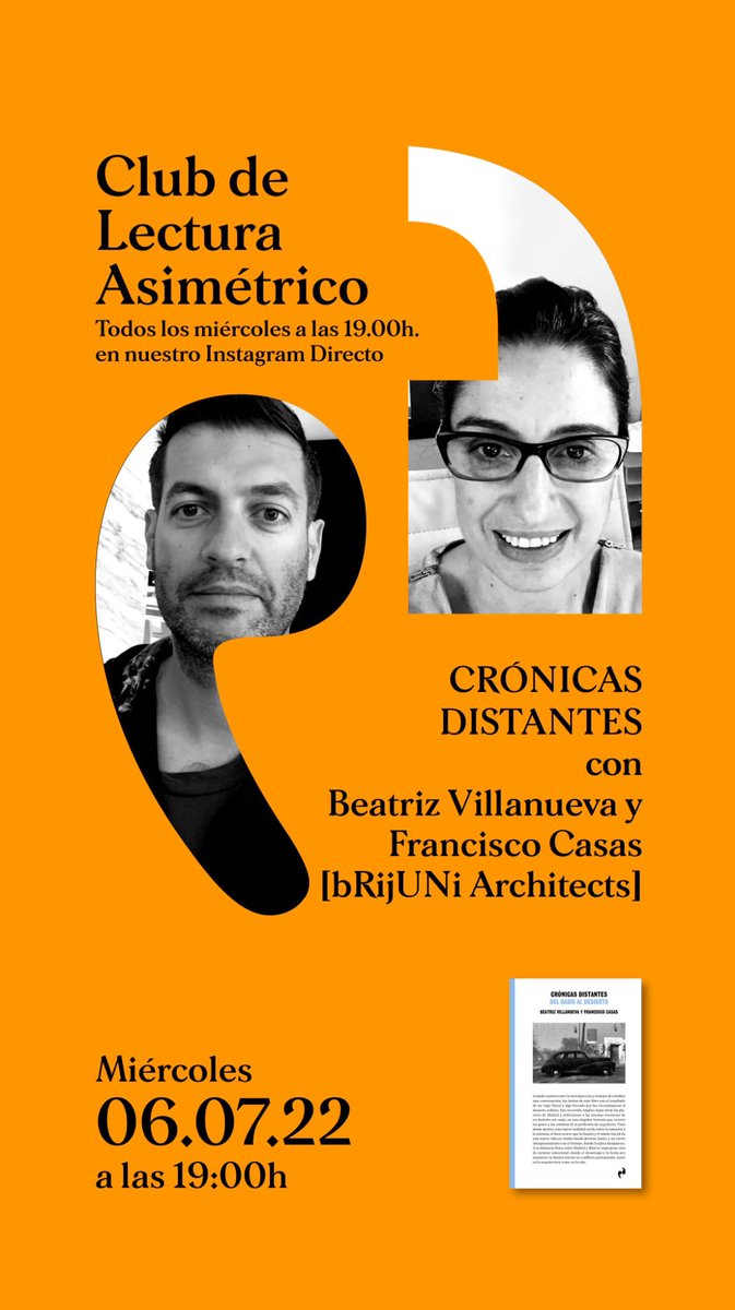 Nos vemos el miércoles en el club de lectura <a href="/e_Asimetricas/">EdicionesAsimétricas</a>