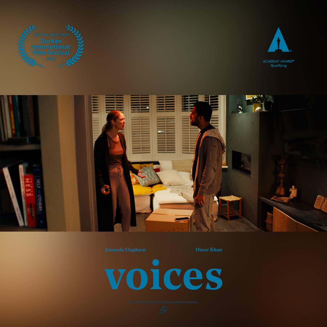 Excited to announce that our film VOICES has been accepted to the Academy Qualifying <a href="/DIFFest/">Durban International Film Festival</a> 🎉written by <a href="/OmarStrikesBack/">Omar Khan</a> and starring <a href="/amandaclapham/">Amanda Clapham</a> #DIFF2022