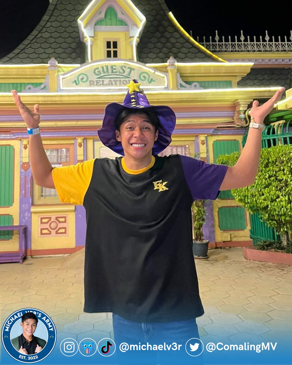 MichaelVerArmy's tweet photo. LOOK: More photos of Michael Ver in Enchanted Kindom last saturday. 

#MichaelVerComaling | @ComalingMV https://t.co/bg6W4GuOfm