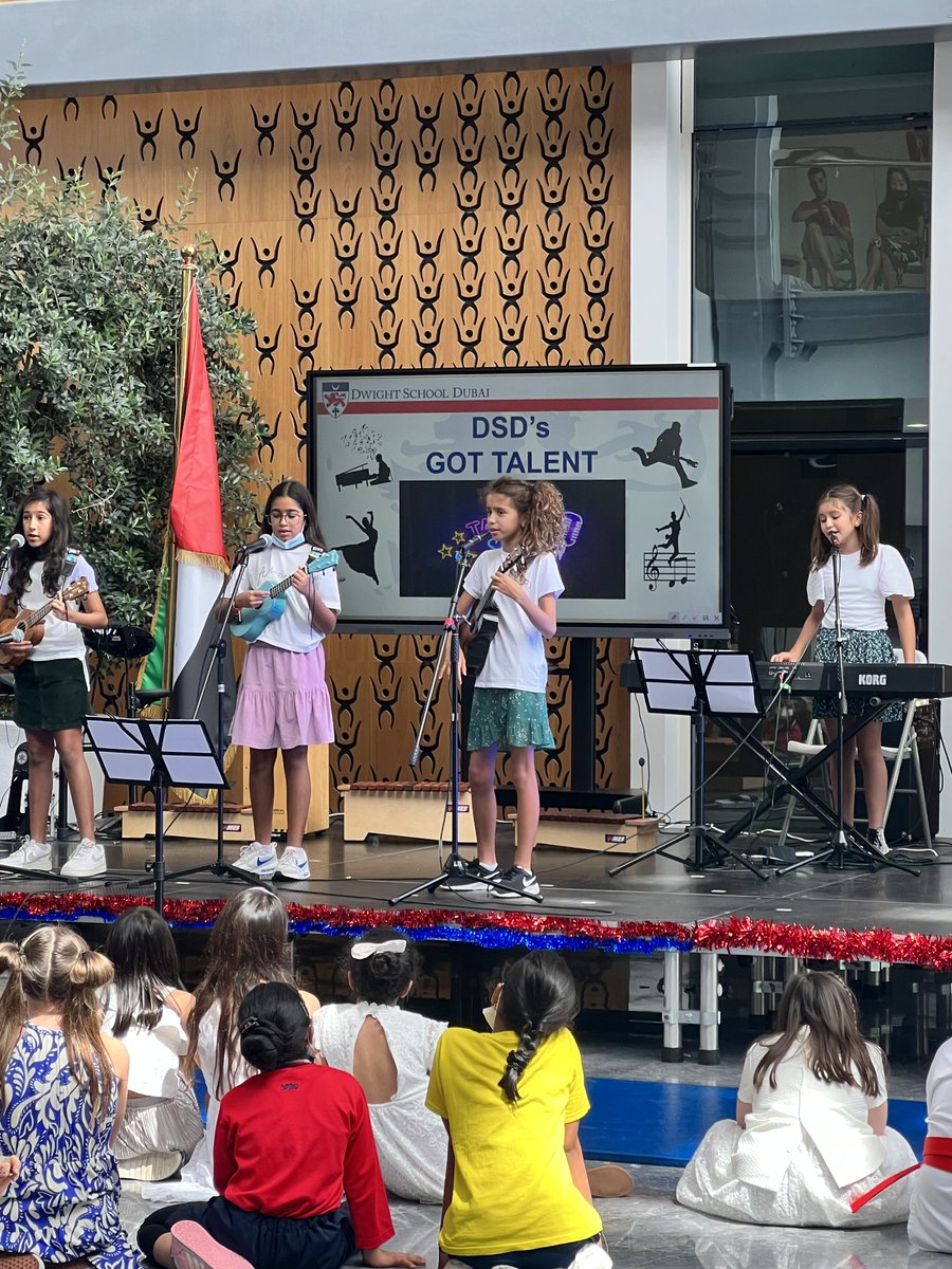 DwightSchoolDXB's tweet photo. We had so much fun today at our Upper School and Lower School Talent Shows as we wrap up a fantastic spirit week. There is so much talent in the Dwight Family, congratulations to all of the participants! ๐
#SparkOfGenius #DwightSchoolDubai #IB #DwightDifference #Sparkwithus https://t.co/IJZt8s58z6