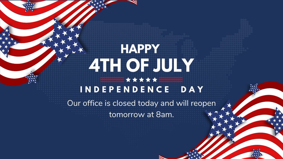 AllenSwcd's tweet image. Our office is closed today for Independence Day celebrations. Enjoy time with friends and family!

#july4 #independenceday #usa
