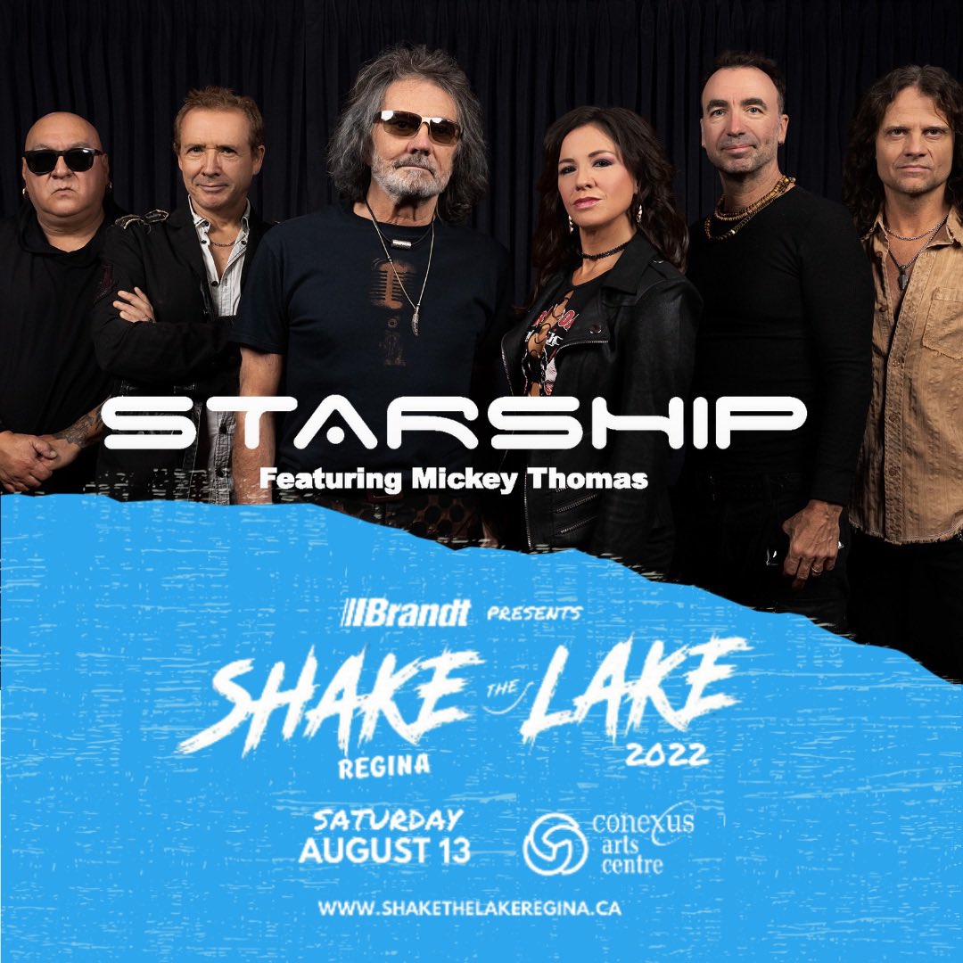 @brandtgroupofcompanies presents Shake the Lake August 12th &amp;13th
See <a href="/starship/">Starship</a> with Mickey Thomas perform Saturday August 13th #shakethelakeregina #stl2022