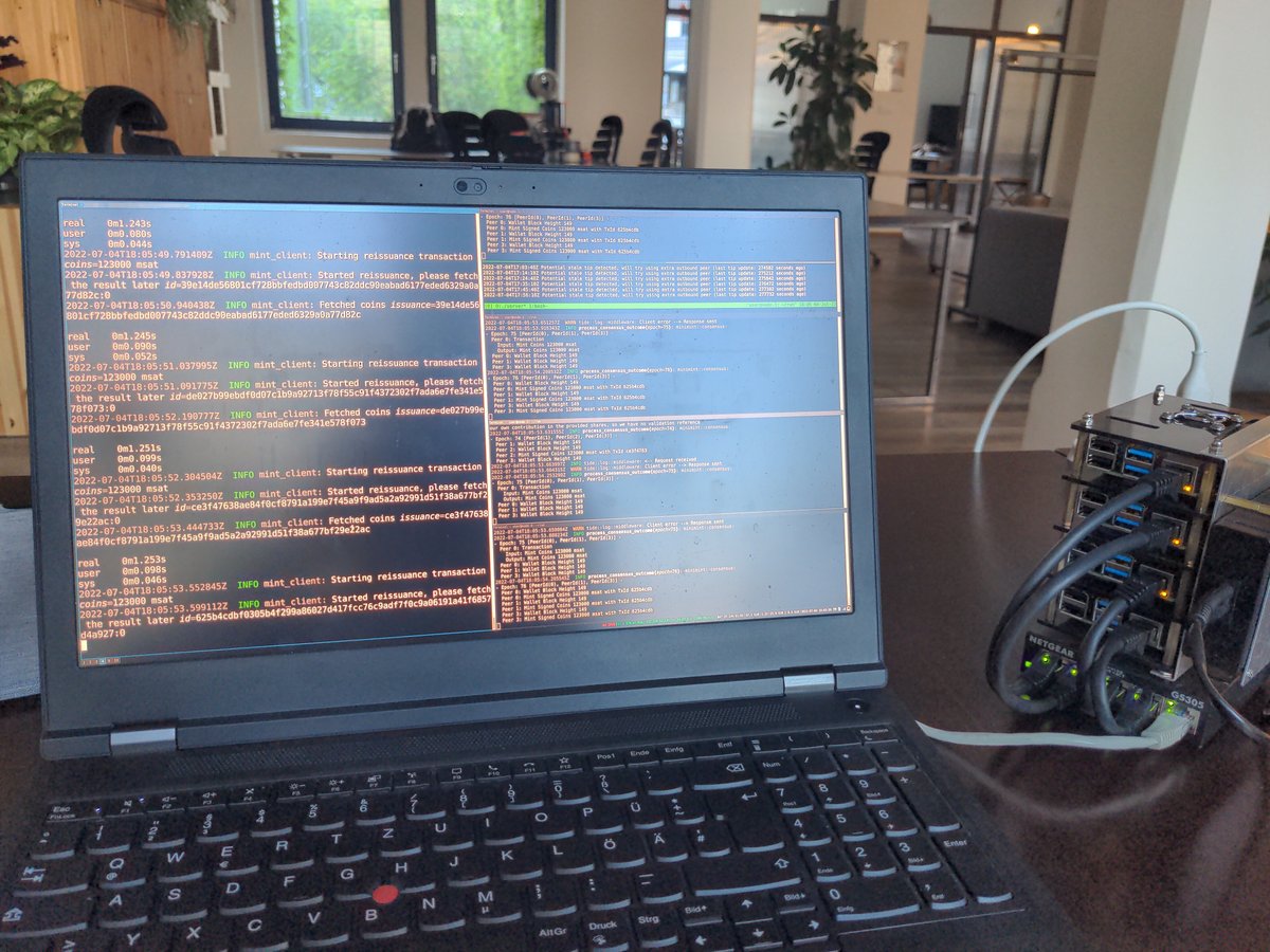 Hacking on <a href="/minimint_btc/">MiniMint</a> with <a href="/justinmoon/"></a> at <a href="/Paralelni_polis/">Paralelni Polis</a> in Prague this month 😎