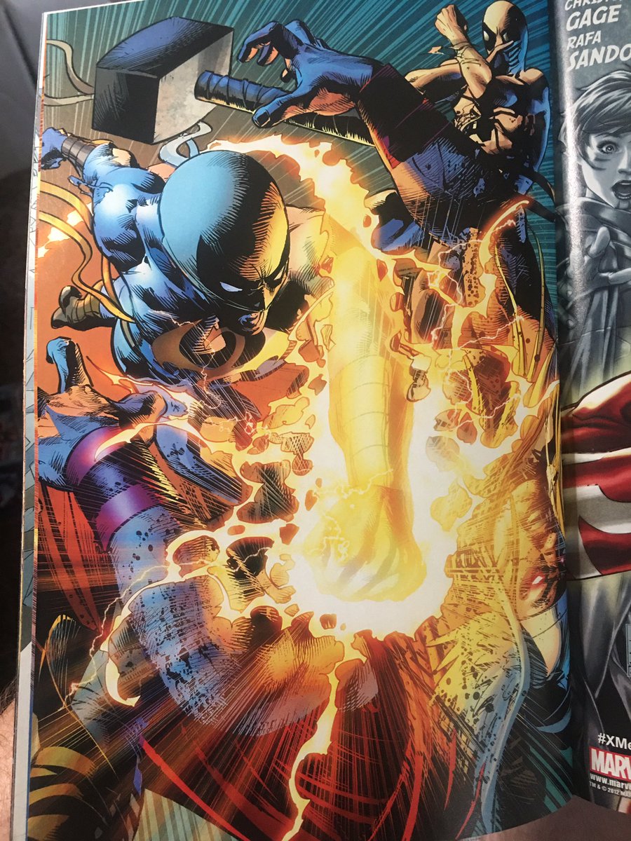 RT @Albodingus: The fist destroying the Thor clone. Bring Danny back!!! @mikedeodato is next level. https://t.co/gLNkOWfvMJ