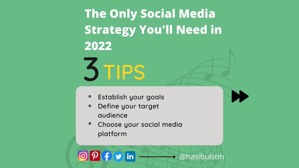 hasibulstm's tweet image. The Only Social Media Strategy You&apos;ll Need in 2022

#marketing #tips #media #social #socialmediamarketing
