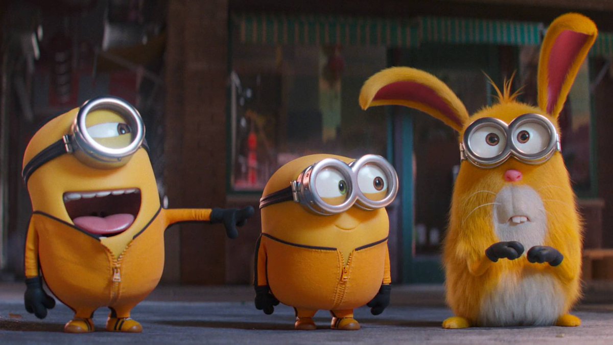 The majority of the audience (34%) watching ‘Minions: #TheRiseOfGru’ this weekend was between ages 13 and 17.

Analysts call it an “unusually large showing among teenagers for an animated movie.”

(Source: thr.cm/4kTSIdR)