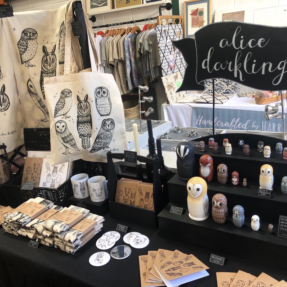 alicedarkling's tweet photo. Thank you to everyone who came along to the RH Prints Pop Up over the weekend! What a wonderfully lovely weekend it was 🖤 https://t.co/AWG8B7maVo