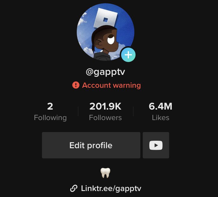 Account warning from the crazy support thank you for 200k ! 🎊🎉