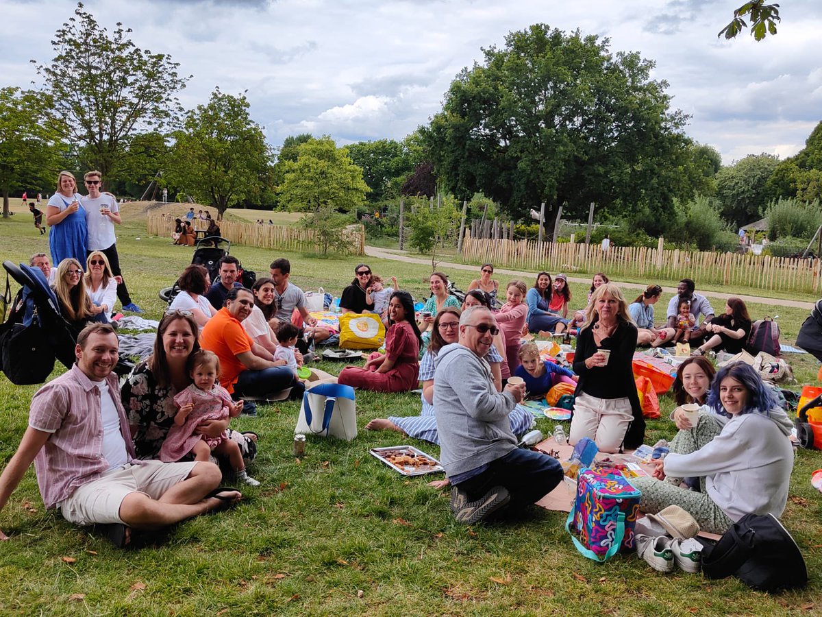 <a href="/uclh/">UCLH</a> Paediatric Division Summer Picnic ☀️ 

A day full of endless food, laughs &amp; love! If only you had witnessed the game of rounders! Feel pretty lucky to work with such great people! @doctornajette @HannahCJacob <a href="/RDTherapies/">Ross Drillingcourt</a> #PaedsRocks