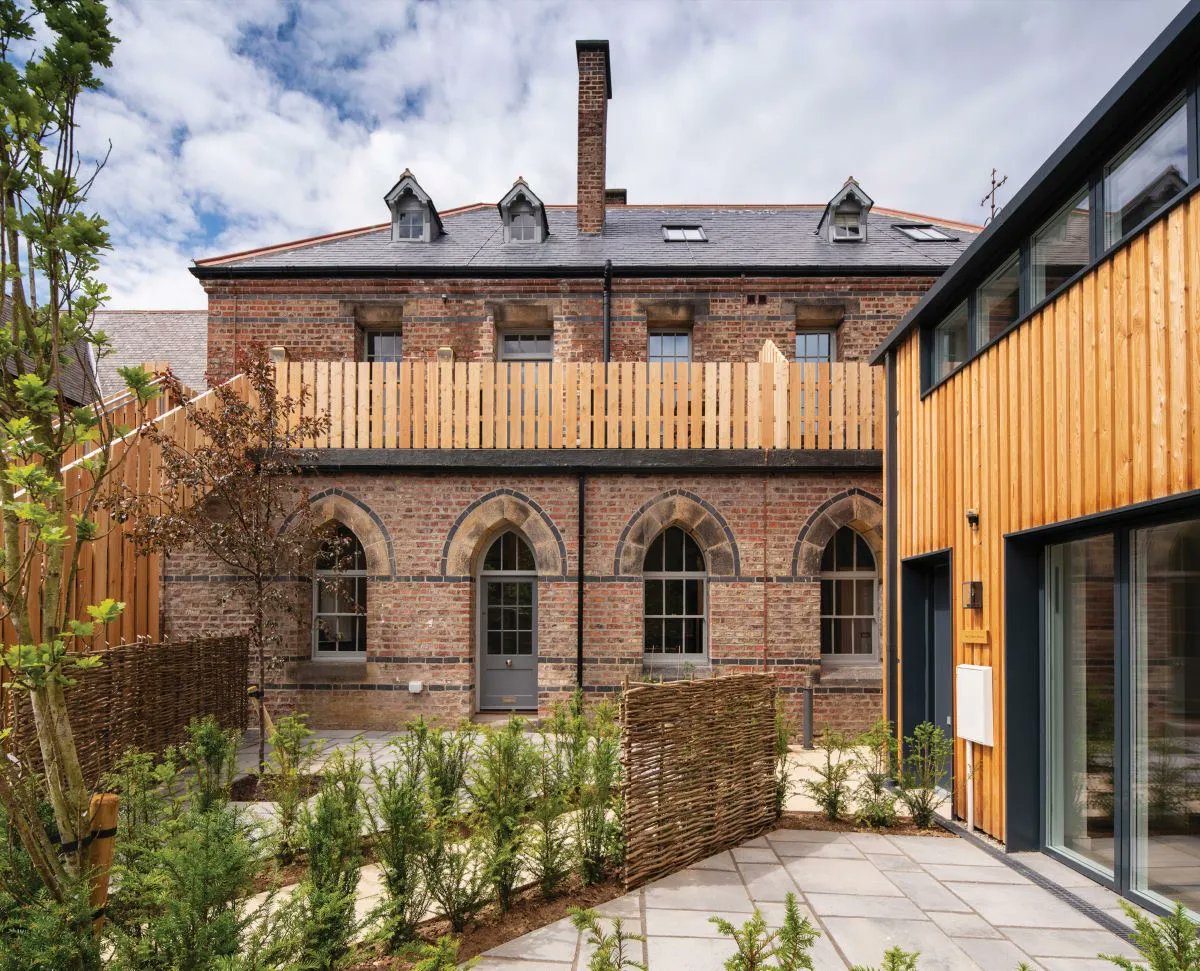 The Residential - Multiple Dwellings category had 8 excellent entries and two winners Lowfield Green designed by @bdp_com for @CityofYork and built by @WatesGroup, and The Lodge/Extern House at St Joseph's Covent designed by @Mesh_Architects