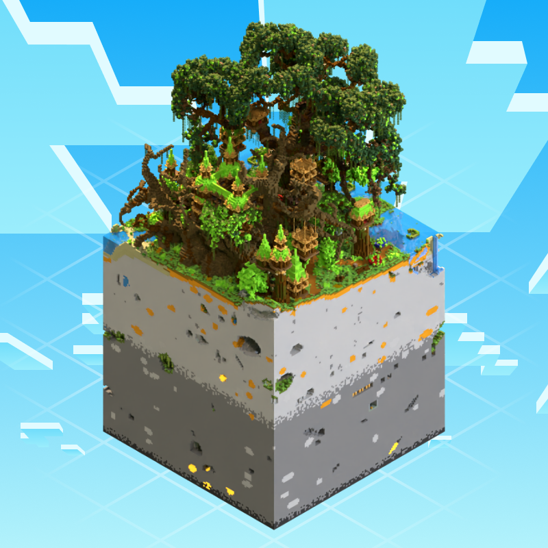 chunk_studio's tweet photo. As a kid, we all dreamt about owning a treehouse one day 🌲🏠

Now you can with this "Tree of Life" legendary structure! https://t.co/UTVo1xCsbL
