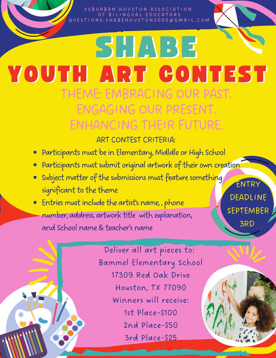 SHABE_bilESL's tweet photo. Our first art contest for students! https://t.co/lldhuU7JL3