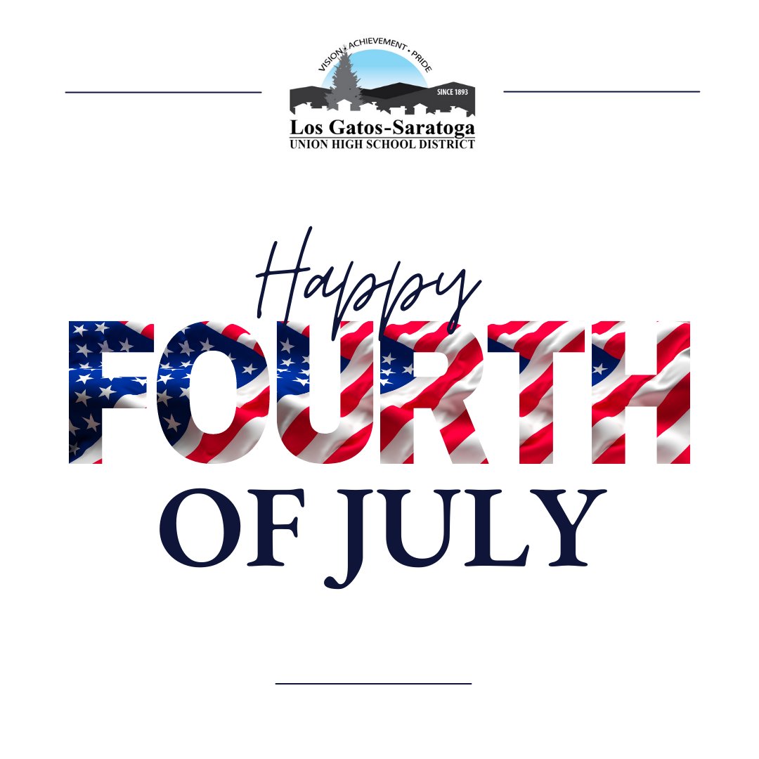 Happy Fourth of July!

#FourthofJuly #LGSUHSD