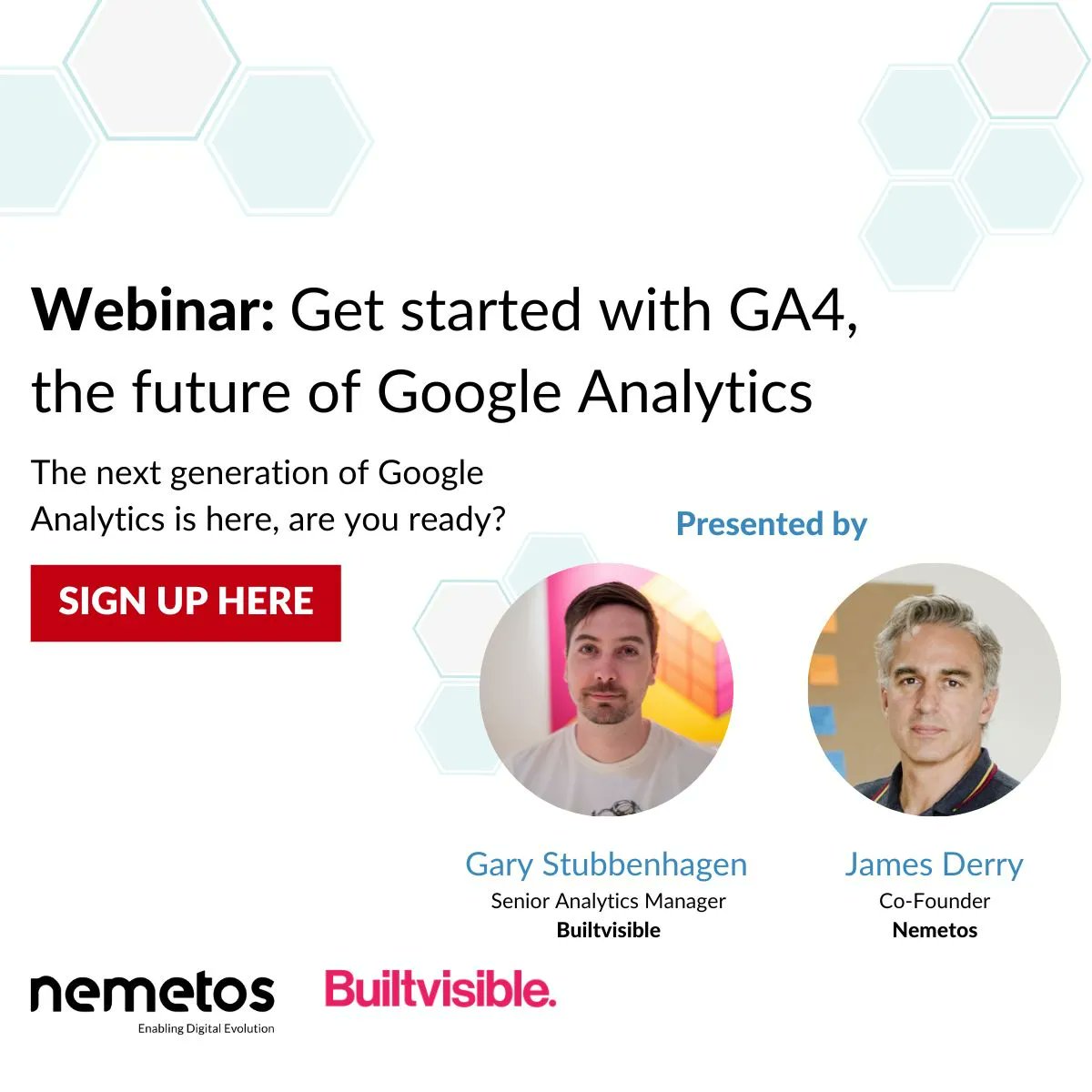 Our Head of Data is taking part in a GA4 webinar with Nemetos this Thursday. He'll be detailing what makes the upgrade worthwhile. There's still space &amp; they'll send a recording if you can't make the live session so sign up: buff.ly/3tWIrWh
#ga4 #googleanalytics #webinar
