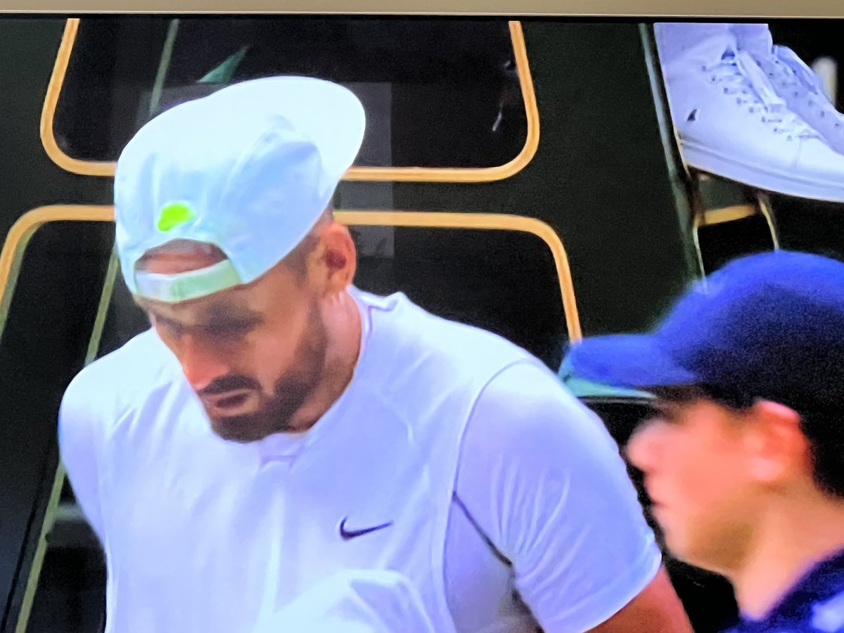 domjoly's tweet photo. Hey @Wimbledon I want a refund. I’ve watched three sets of Nick Kyrgios and he has just played tennis. #Wimbeldon2022 https://t.co/aVEjjrmB4v