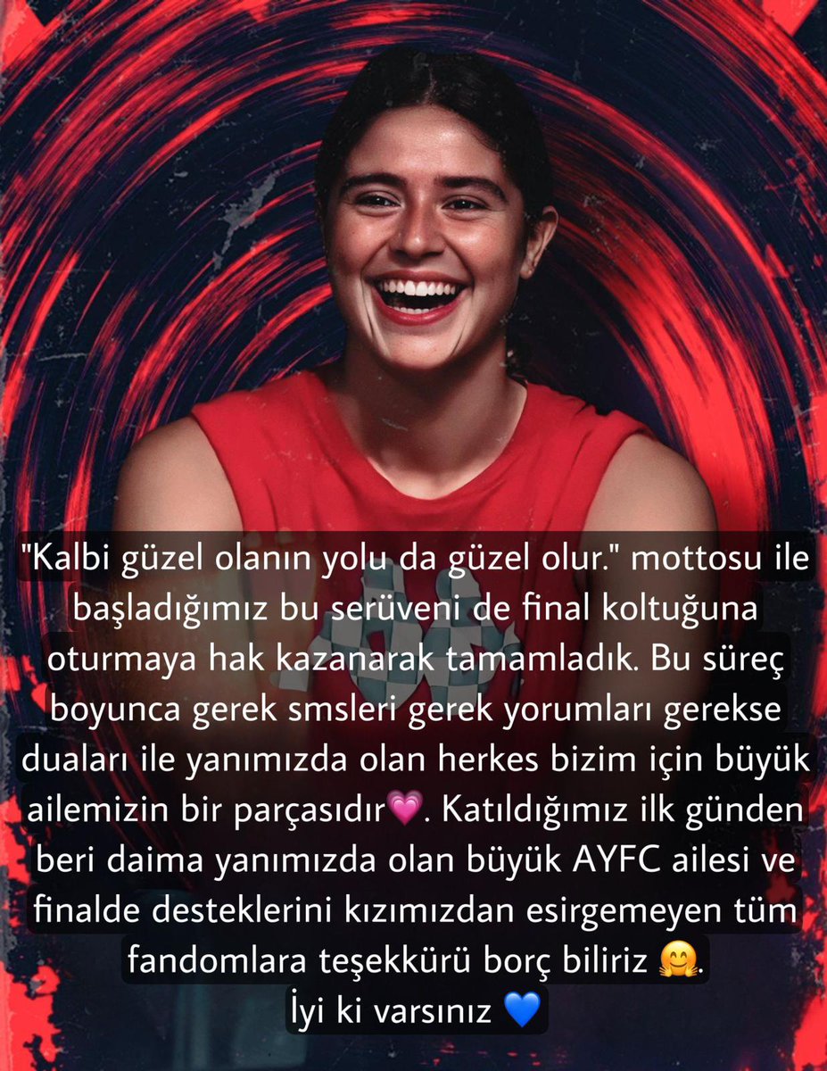 Biz birlikte çok şey başardık. İyi ki varsınız .Herkese tekrardan sonsuz teşekkürler 🌸🌸🌸 @ayseyukselresmi @EmineYkselKele1 @nurcihanbykkar1 @TueHalil2 #AYFC #ayseyüksel #Survivor2022AlllStar