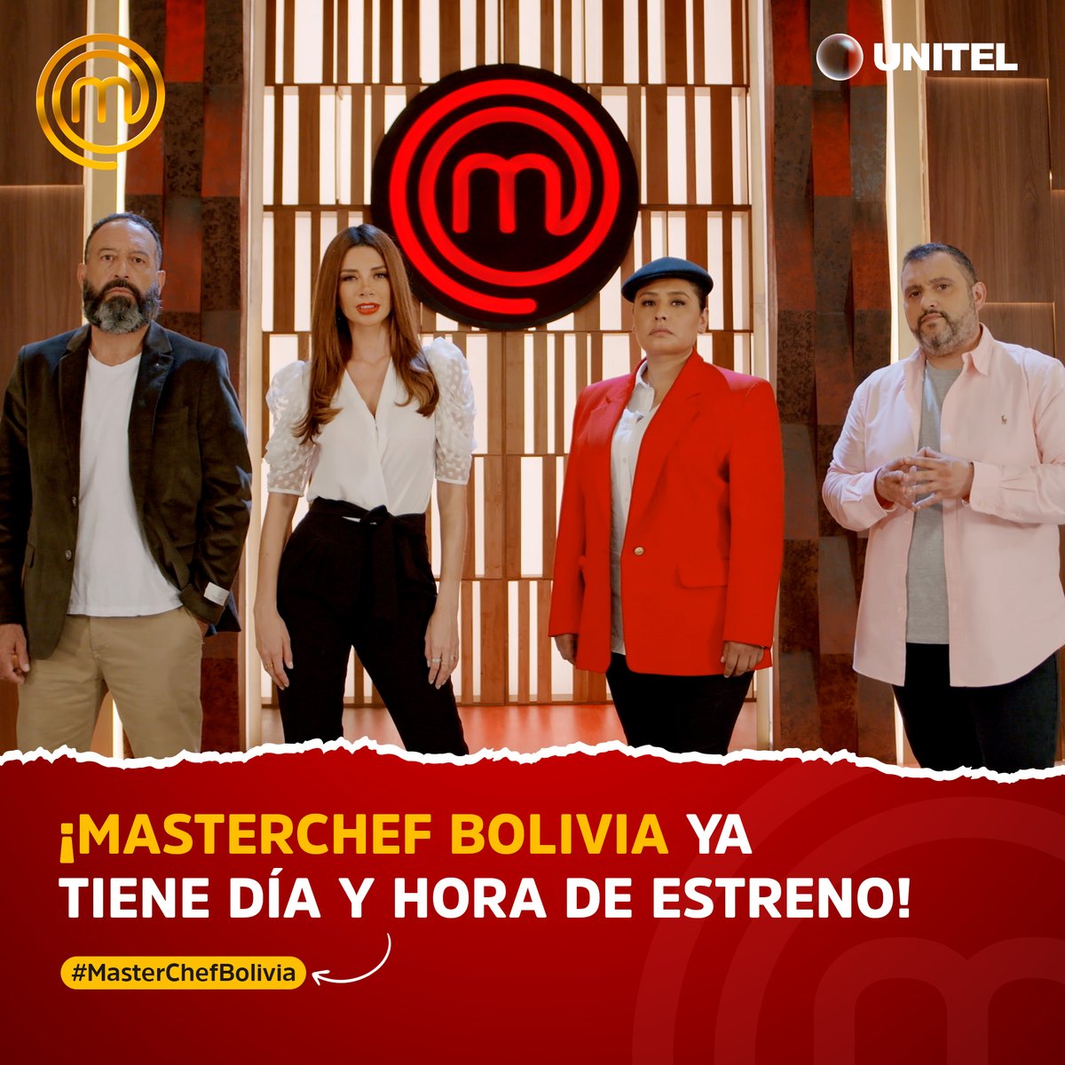MasterChefBO's tweet image. ¡Inicia la cuenta regresiva para el gran estreno! ✨
📲 Lee más detalles en el siguiente link: bit.ly/3u67hDb