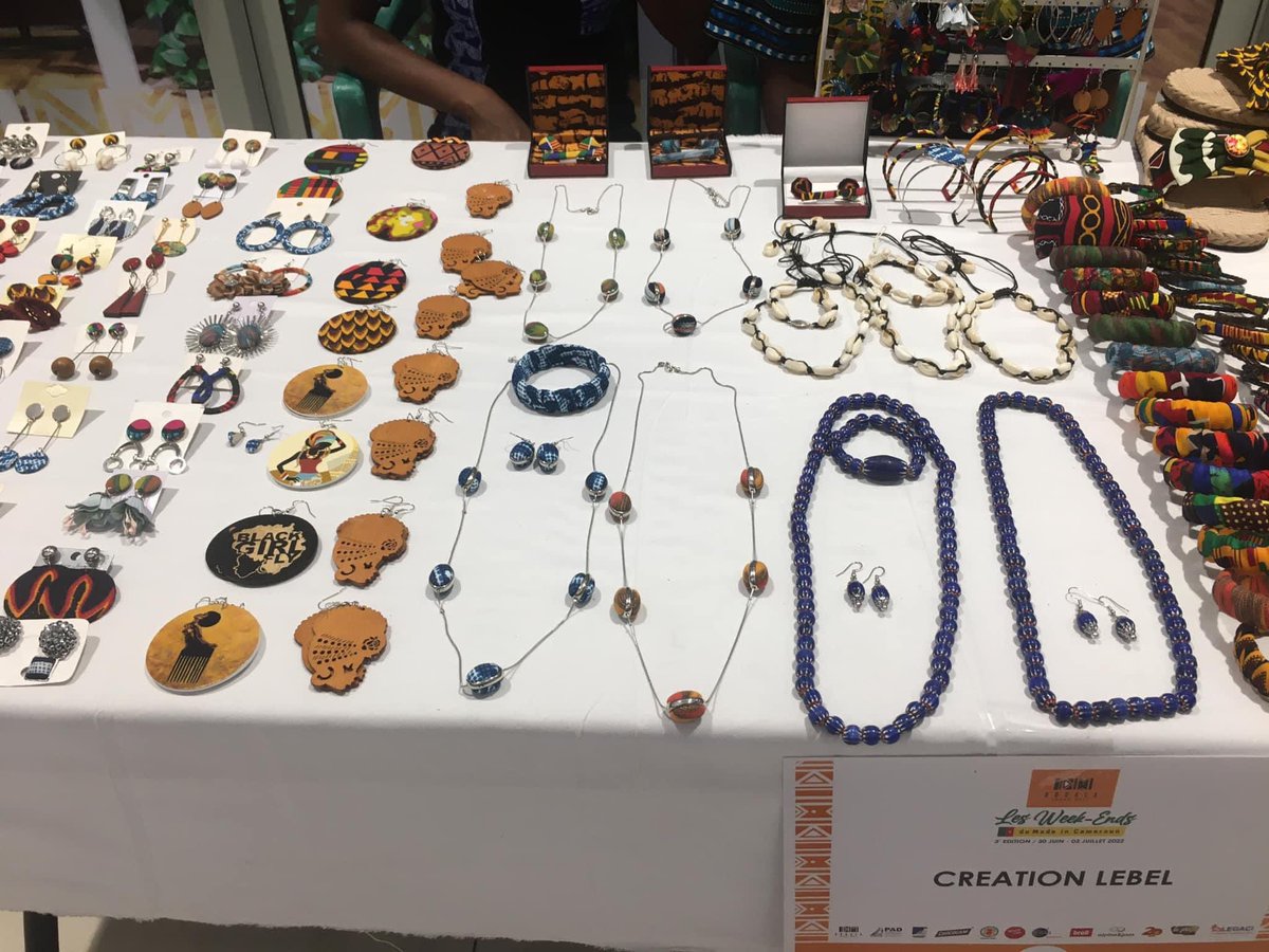ActuEvent2Fifi's tweet photo. Qu’est-ce que vous avez raté aux Week-end du Made In Cameroon? 😍👇🏾

Merci à l’association @LegendsAsso  pour cette initiative. 🙏
#MIC #ExpositionVente 
1/3👇🏾 https://t.co/pOGX3jrM1g