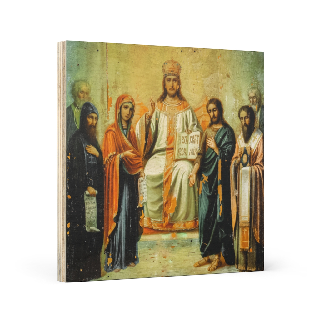 RosaryTeam's tweet photo. #WallArt #Décor #Prints Christ the King of Kings #RussianIcon  #WoodIcon #Icon
ViewProduct: https://t.co/cMBM3zCs4x
#PaxTecum #RosaryTeam https://t.co/YqZtiKjjWN