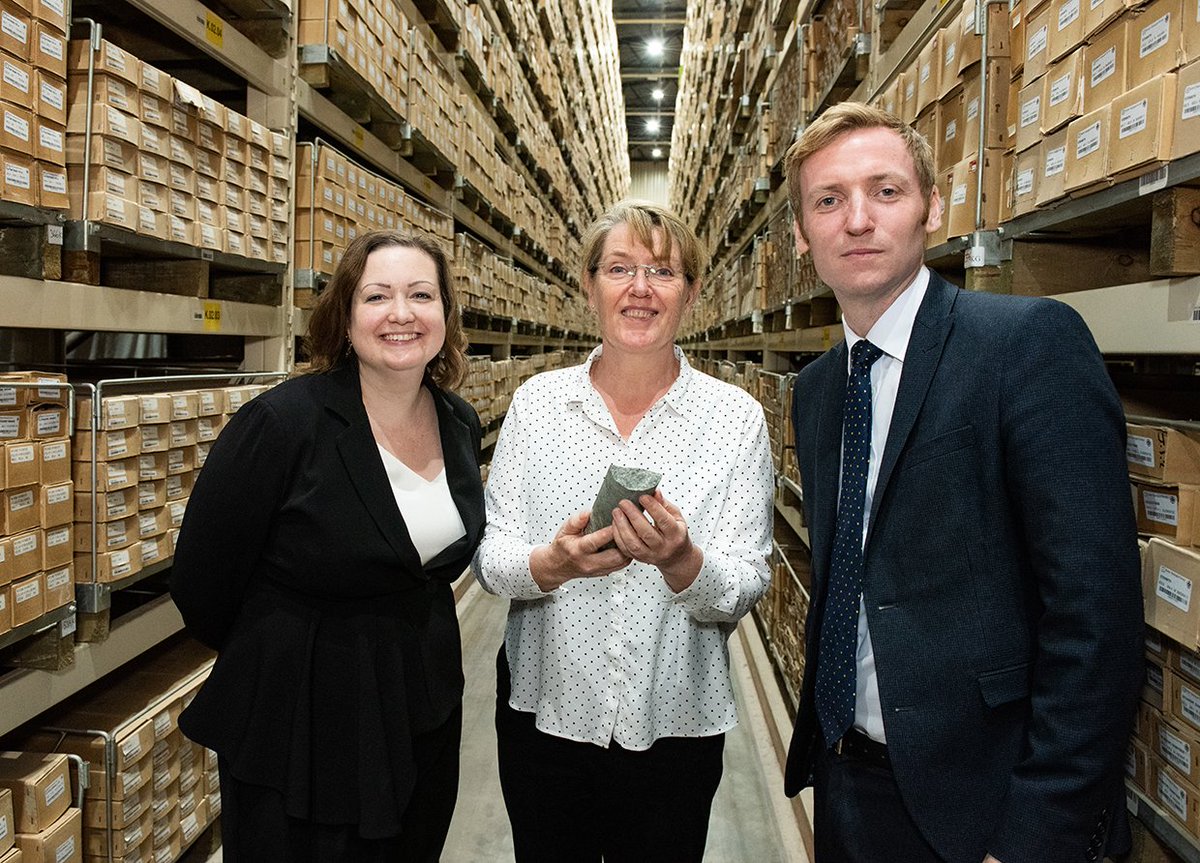 Delighted to host Industry Minister <a href="/Lee4NED/">Lee Rowley</a> &amp; Ruth Edwards MP today for the official launch of the Critical Minerals Intelligence Centre at our headquarters in Keyworth.  

bgs.ac.uk/news/uks-first…