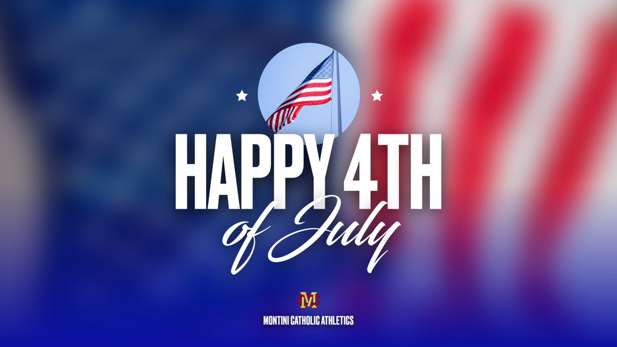 Wishing everyone a happy and safe Fourth of July! #GodBlessAmerica #WeAreMontini