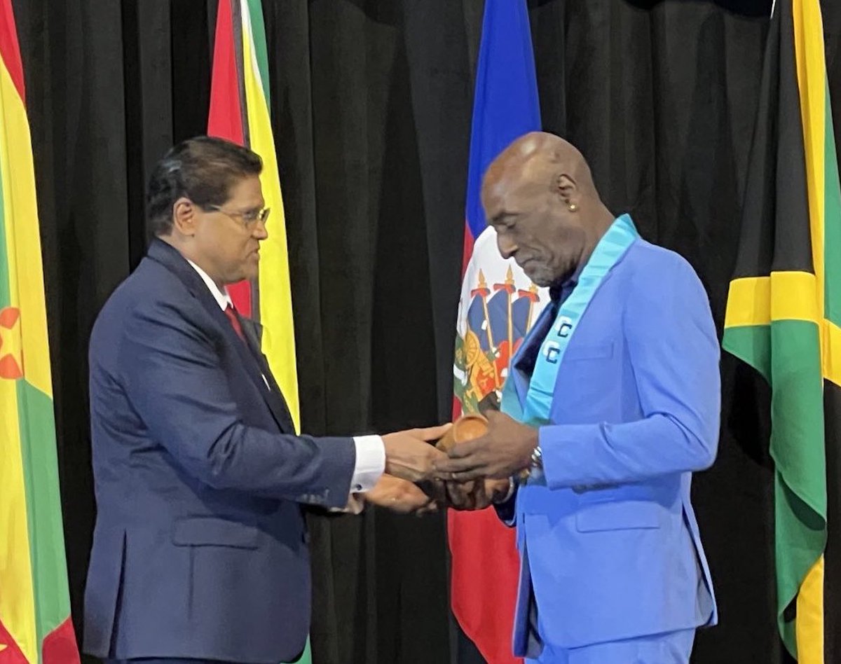 CWI congratulates @ivivianrichards on receiving Order of the Caribbean Community award🏅👏🏽 Read article here⬇️ windiescricket.com/news/cwi-congr…