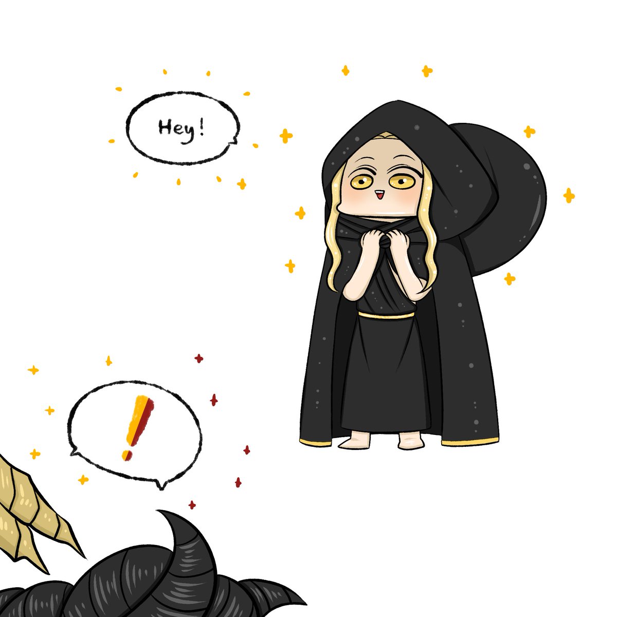 JOWAN_JW's tweet photo. Godwyn being supportive for his two sets of twin siblings.
#ELDENRING #EldenRingFanart https://t.co/UhKOr6SiHX