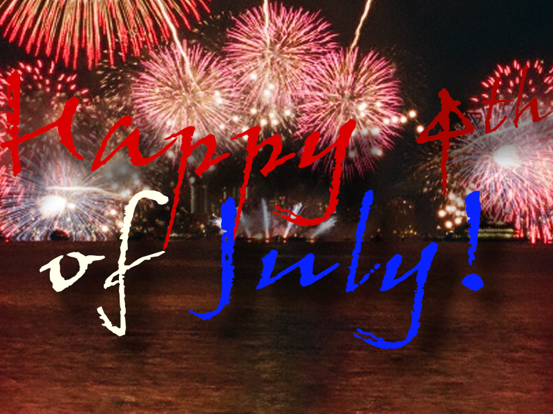 DawnDause's tweet photo. We celebrate Independence Day like we do every year - fun, food, and laughs. Oh, and maybe a touch of fireworks, too! Wishing you the very best 4th of July, and may you be safe and sound. https://t.co/aMGnCZtJxR