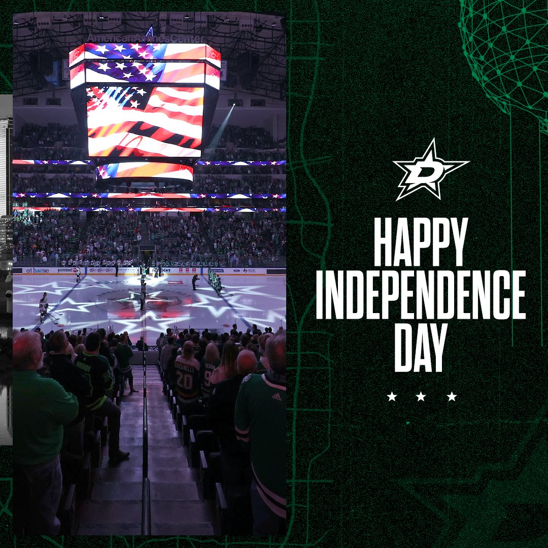 Dallas Stars - Happy Independence Day, Stars fans!