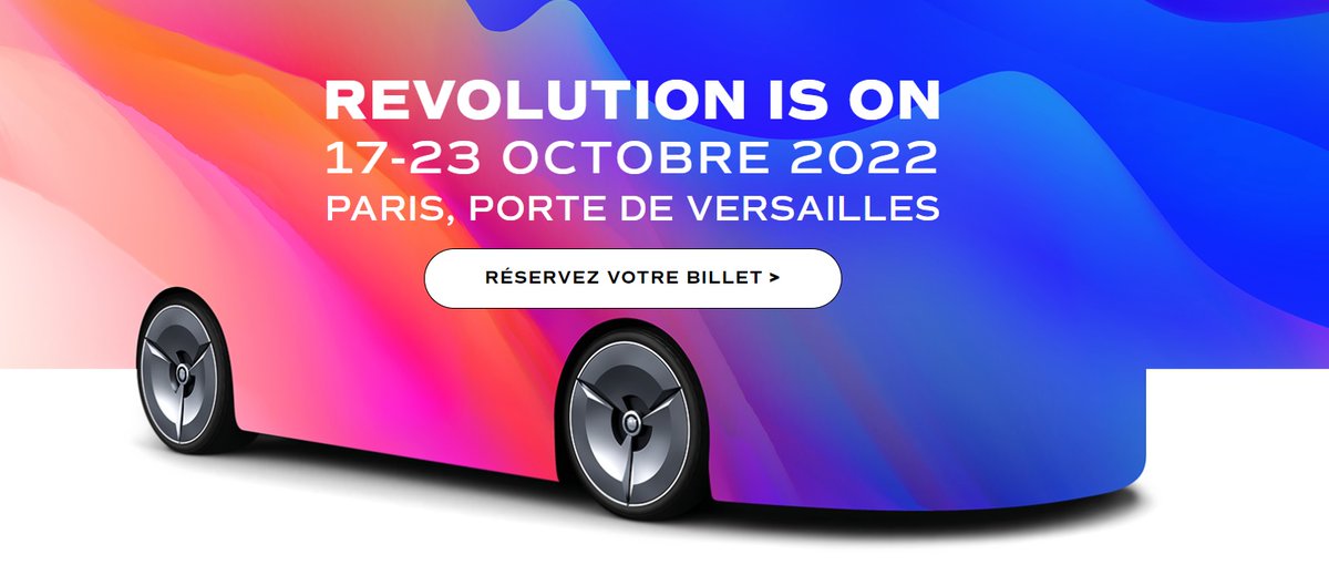 ae_magazine's tweet photo. #ParisAutomotiveWeek : programmé du 17 au 23 octobre le @mondialdelauto ouvre sa billetterie
🚘🎟️https://t.co/4oqDrgEIws https://t.co/5ns487pO4j