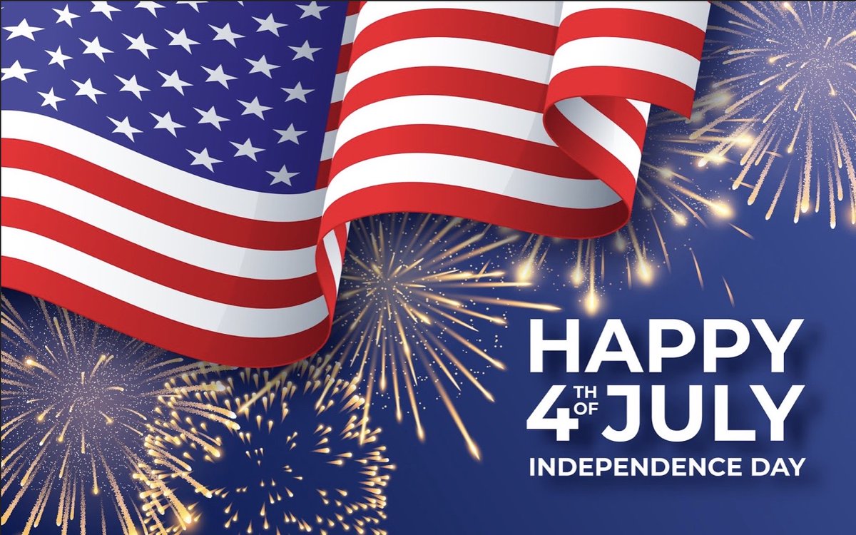 Have a fun and safe 4th of July 🇺🇸