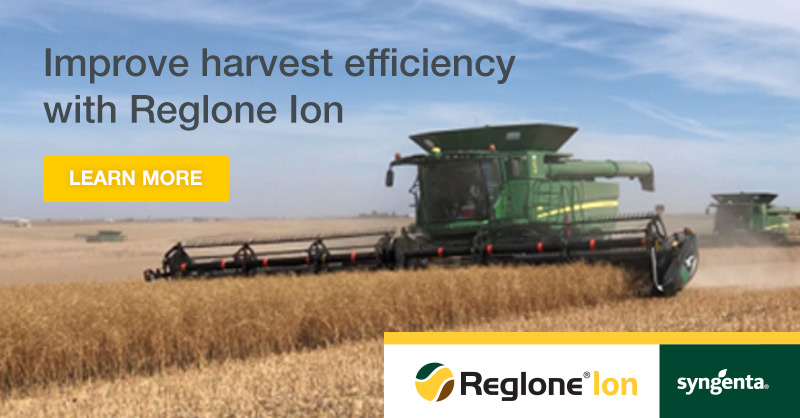 syngentacanada's tweet photo. Using Reglone® Ion to dry down your canola lets you get maximum pod fill for maximum yield potential. What's more–you get the crop off easier. See how it works.
