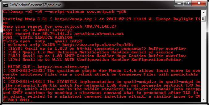 Vulscan - advanced vulnerability scanning with Nmap NSE hakin9.org/vulscan-advanc… 

#infosec #cybersecurity #redteam #pentest #pentesting  #hacking #hackers #coding #opensource #Linux #windows #DFIR #nmap #Vulnerability #nse