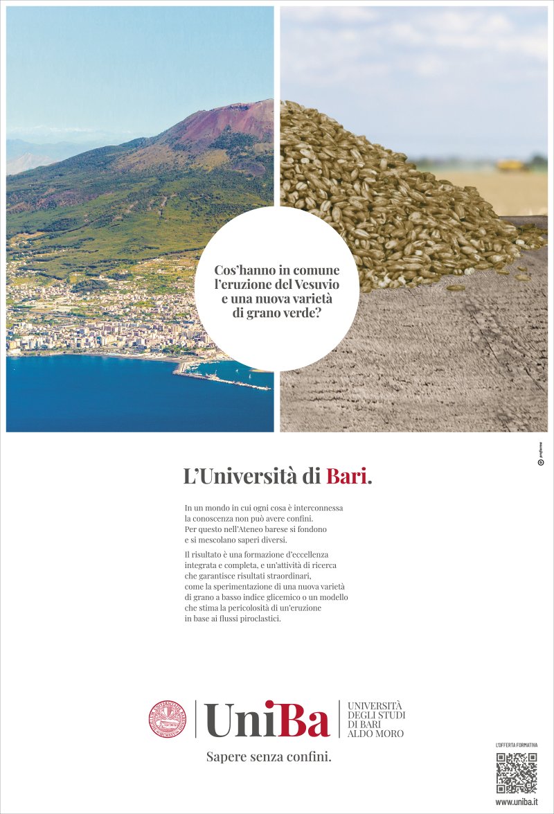 Un sapere senza confini. Dal 1° luglio su stampa e social la nuova campagna UNIBA firmata Proforma unacom.it/un-sapere-senz… #SapereSenzaConfini #università #Université #university #大学 #대학교 #大学 #Университет #Universidad